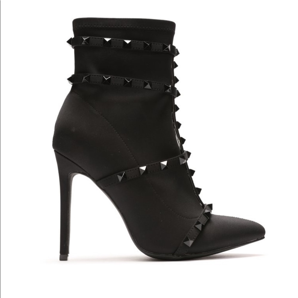 Black Studded Boots